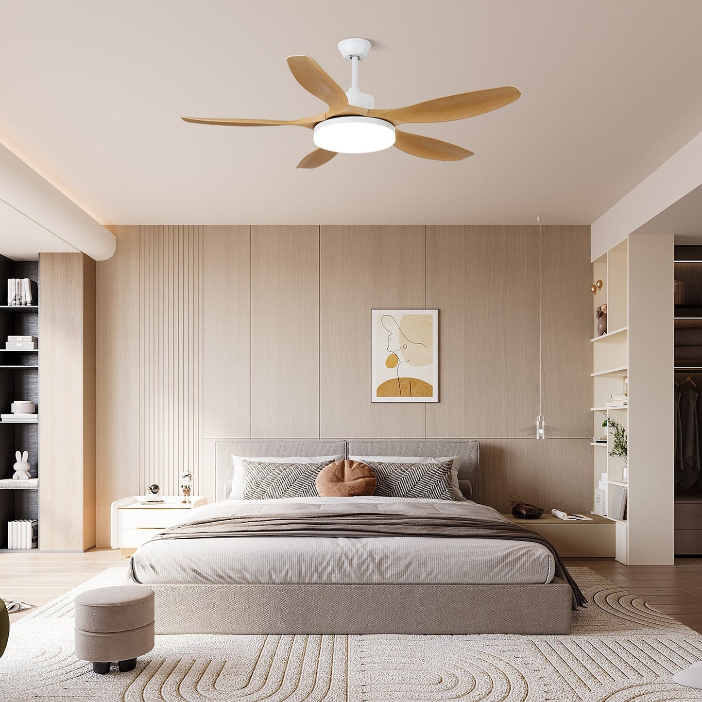 Lirien – Nordic Style Ceiling Fan Light