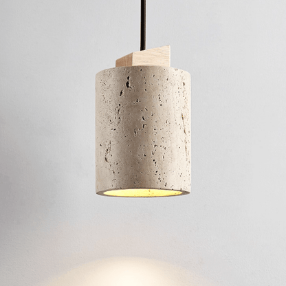 Vantora - Travertine Stone Pendant Light
