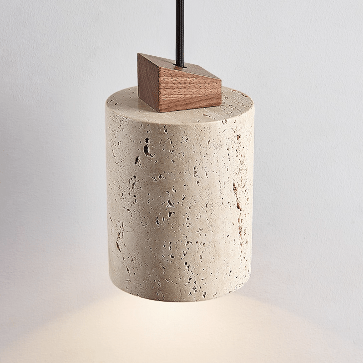 Vantora - Travertine Stone Pendant Light