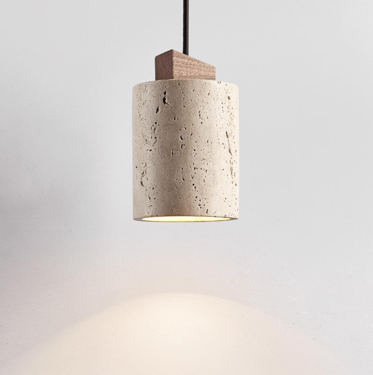 Vantora - Travertine Stone Pendant Light