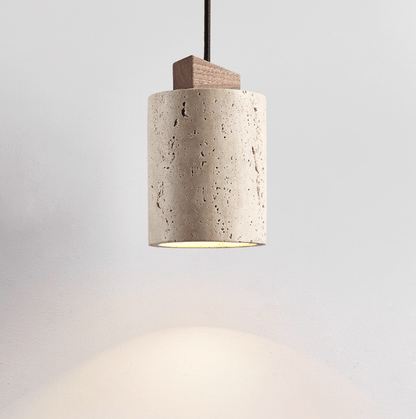 Vantora - Travertine Stone Pendant Light