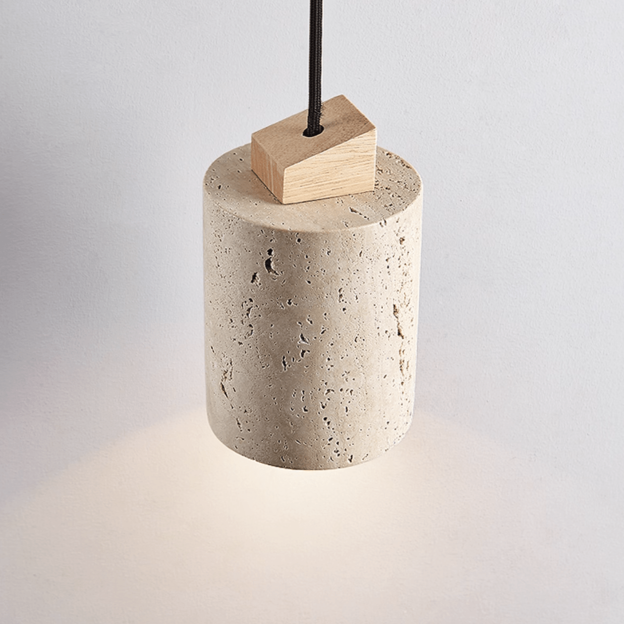 Vantora - Travertine Stone Pendant Light