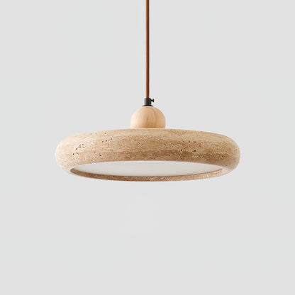 Tavra - Travertine Stone Pendant Light