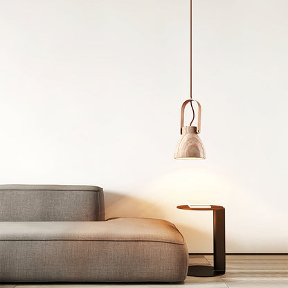 Saphira - Travertine Stone Pendant Light