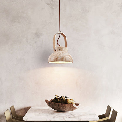 Saphira - Travertine Stone Pendant Light