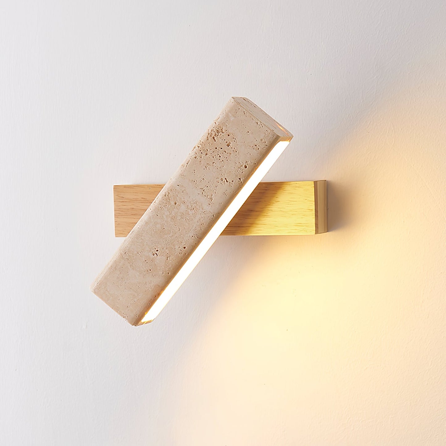 Fenrik - Travertine Stone Wall Light