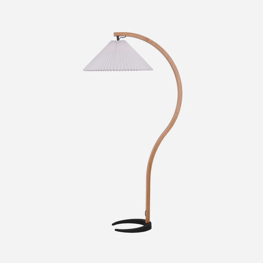 Veyron – Sculptural Wood Floor Lamp