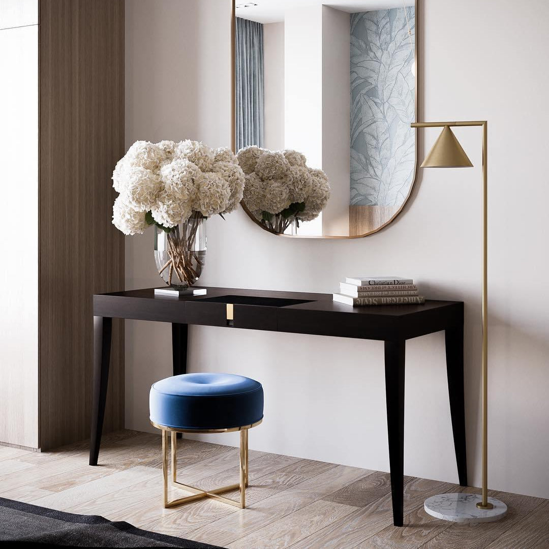 Marisole – Aluminium Marble Floor Lamp