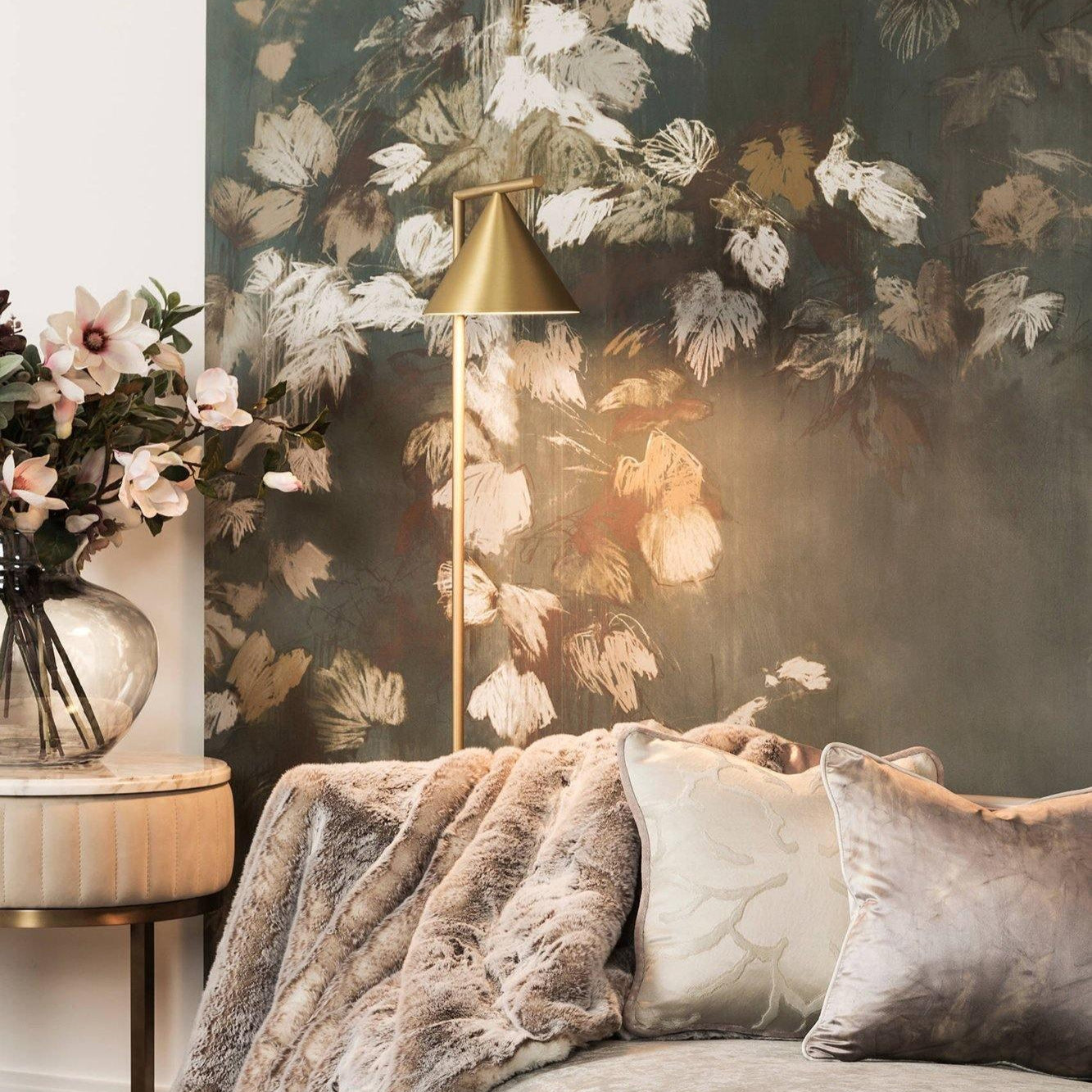 Marisole – Aluminium Marble Floor Lamp
