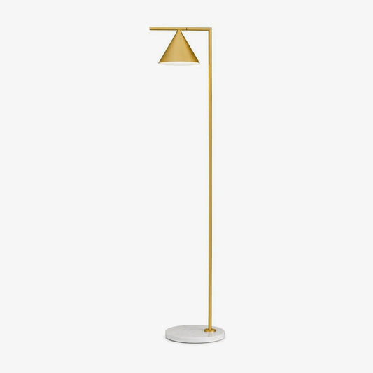 Marisole – Aluminium Marble Floor Lamp