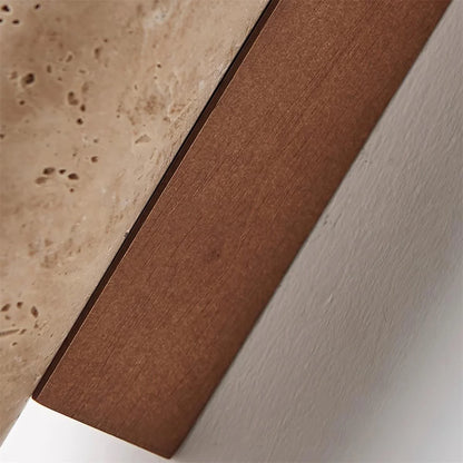 Marbelle – Travertine Stone Wall Sconce