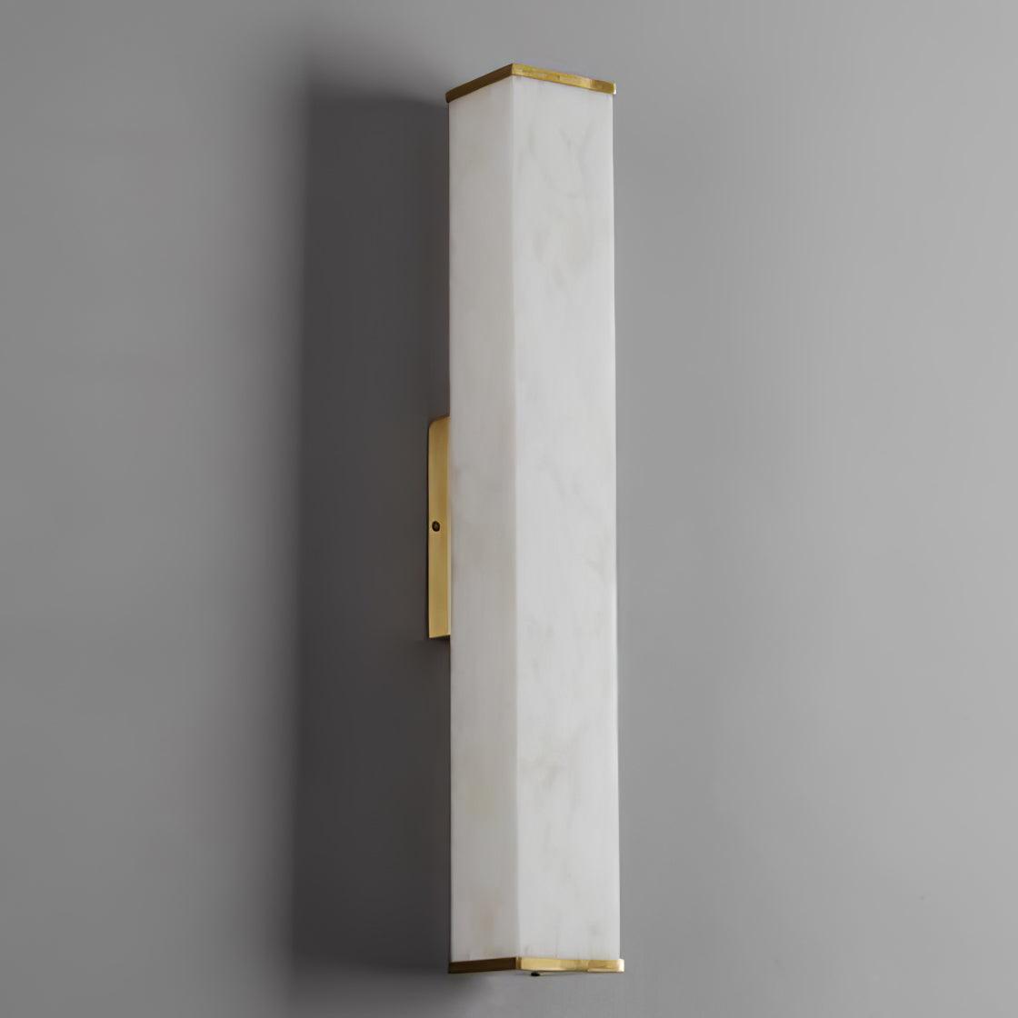 Orielle - Brass Alabaster Wall Light