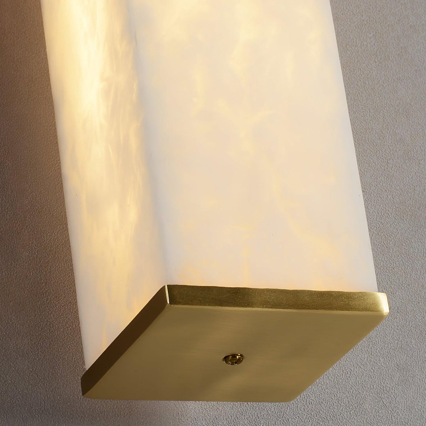 Orielle - Brass Alabaster Wall Light