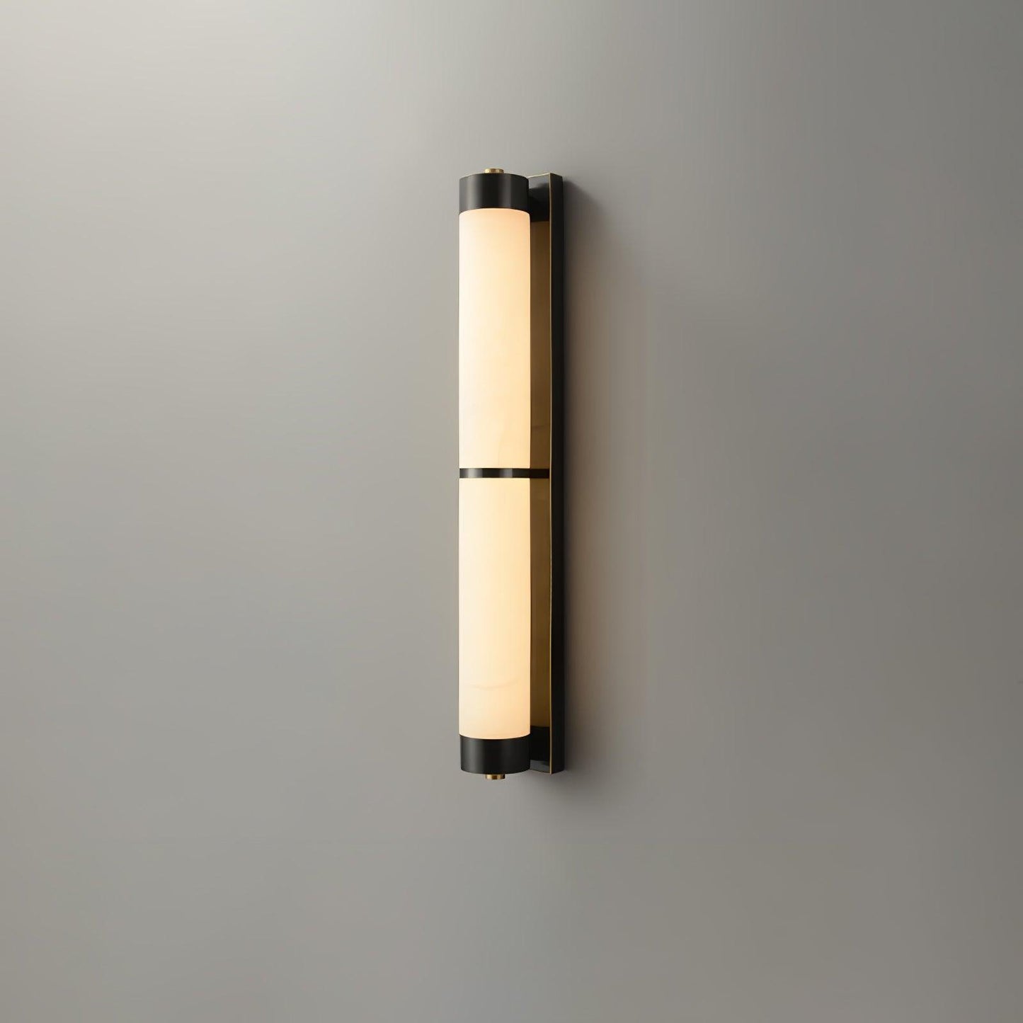 Aurora - Brass Alabaster Wall Light