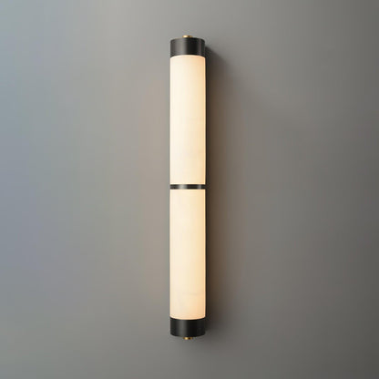 Aurora - Brass Alabaster Wall Light