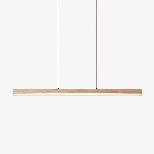 Bronte - Linear Travertine Stone Pendant Light
