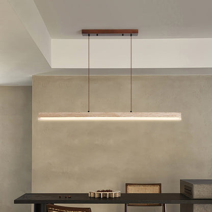 Bronte - Linear Travertine Stone Pendant Light