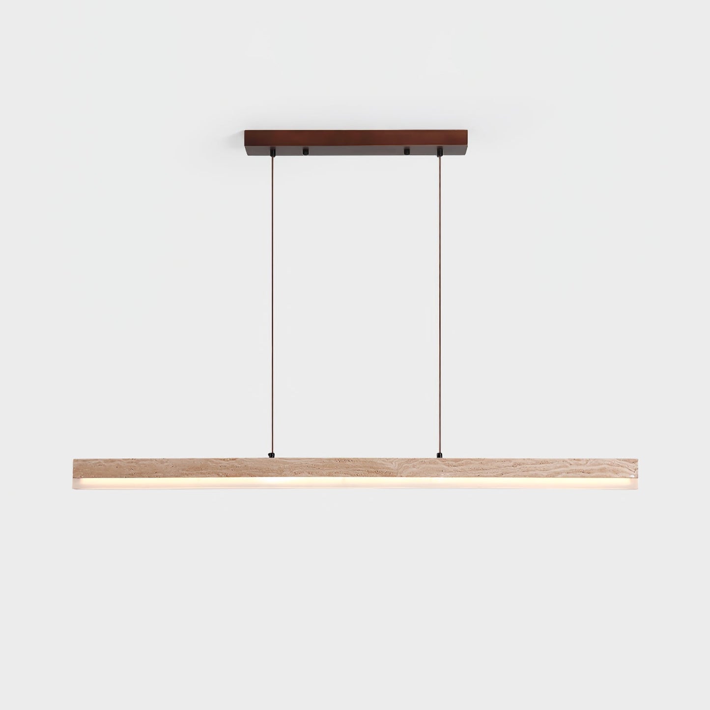 Bronte - Linear Travertine Stone Pendant Light