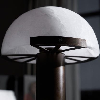 Elowen - Brass Alabaster Table Lamp
