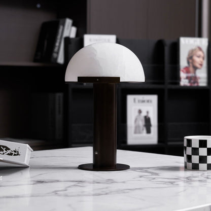 Elowen - Brass Alabaster Table Lamp