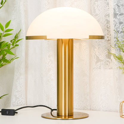 Elowen - Brass Alabaster Table Lamp