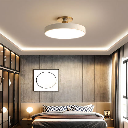 Zenvia – Aluminium Semi Flush Ceiling Light