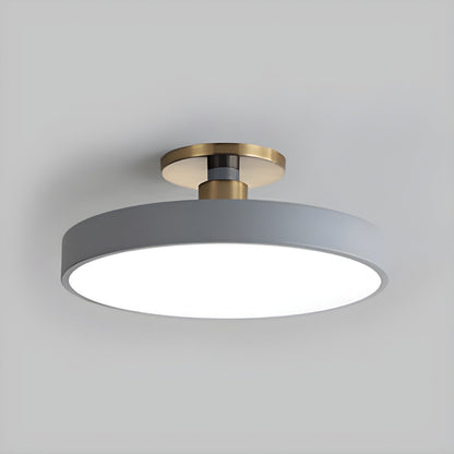 Zenvia – Aluminium Semi Flush Ceiling Light