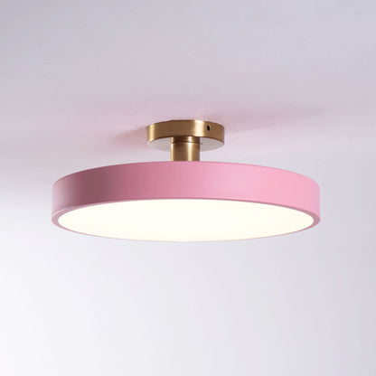 Zenvia – Aluminium Semi Flush Ceiling Light