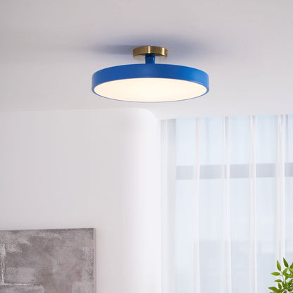 Zenvia – Aluminium Semi Flush Ceiling Light