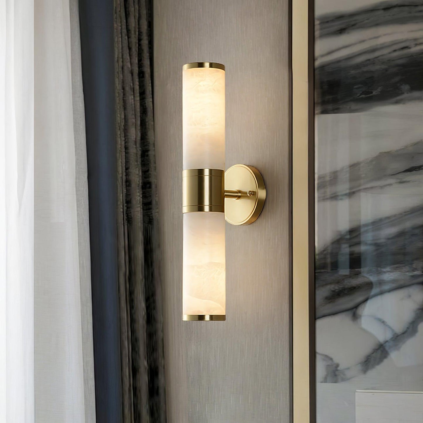Anara - Alabaster Wall Light