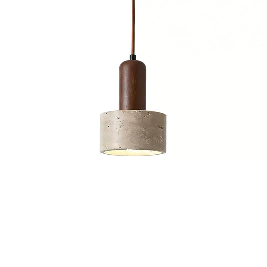 Atlas - Travertine Stone Pendant Light