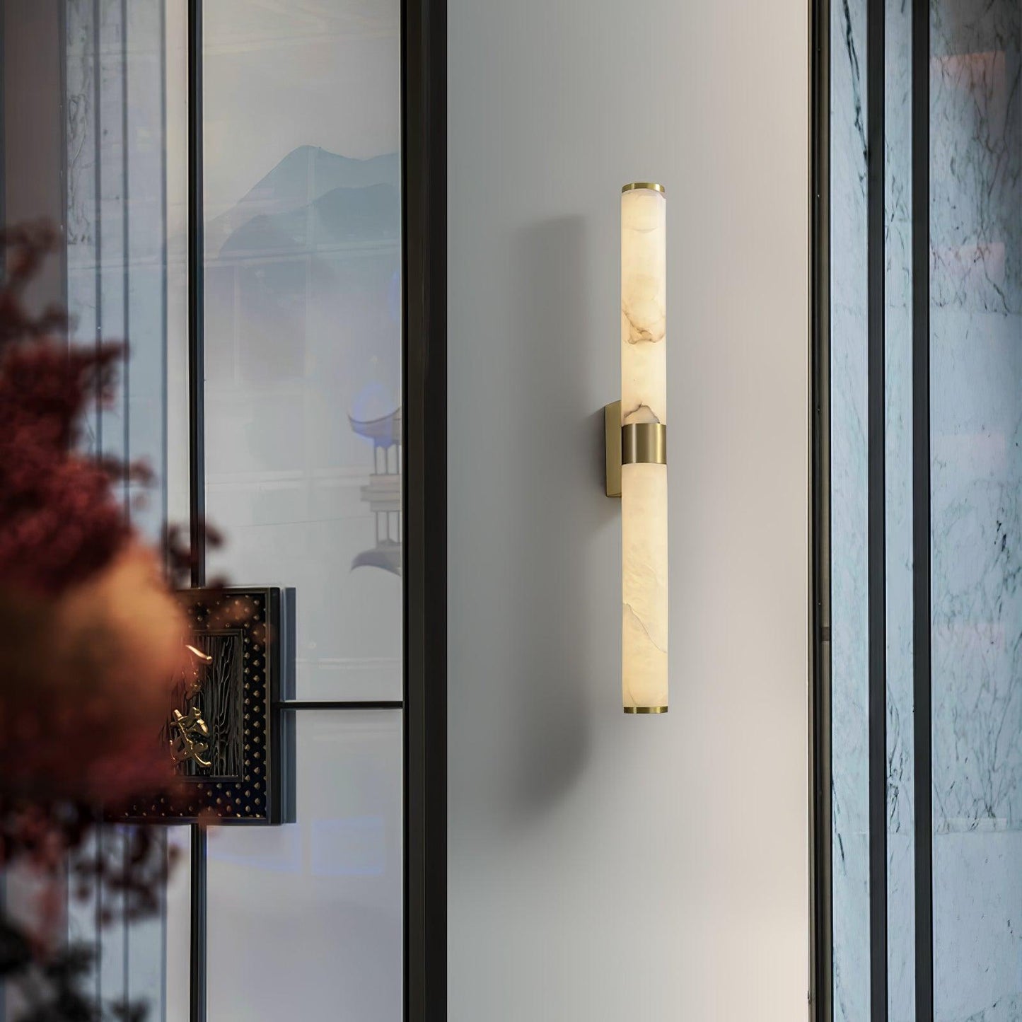 Arlena - Alabaster Wall Light