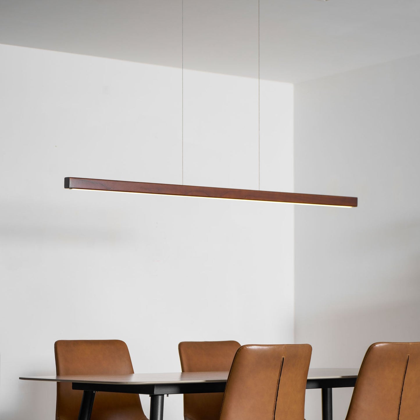 Seraphine - Linear Wood Pendant Light