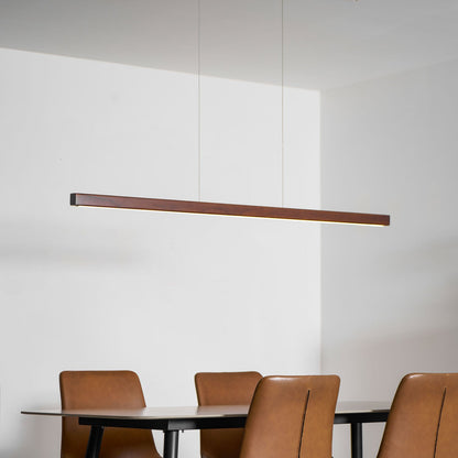 Seraphine - Linear Wood Pendant Light