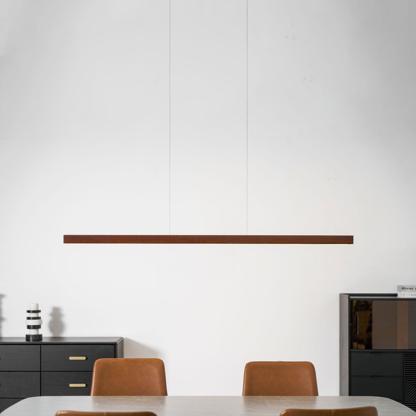 Seraphine - Linear Wood Pendant Light