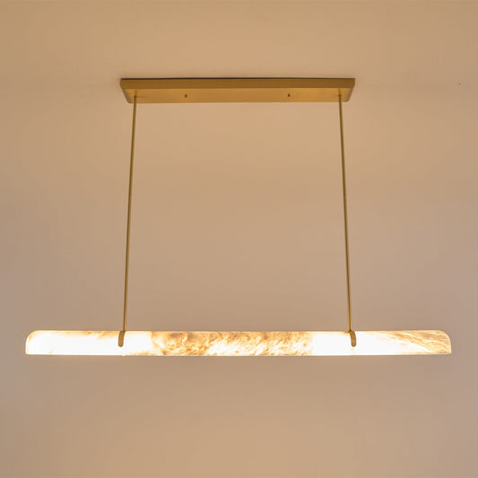 Cassara - Linear Alabaster Pendant Light