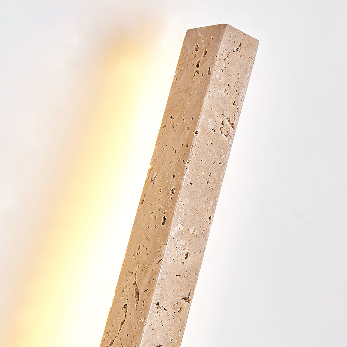 Elyssar - Linear Travertine Stone Wall Light