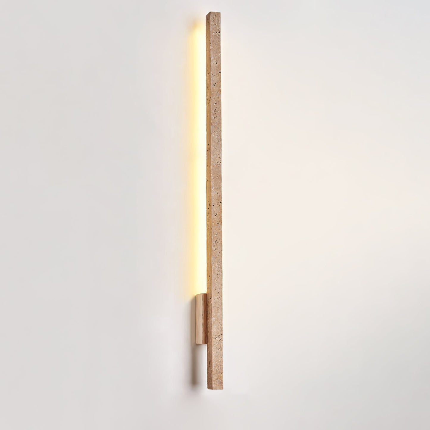 Elyssar - Linear Travertine Stone Wall Light