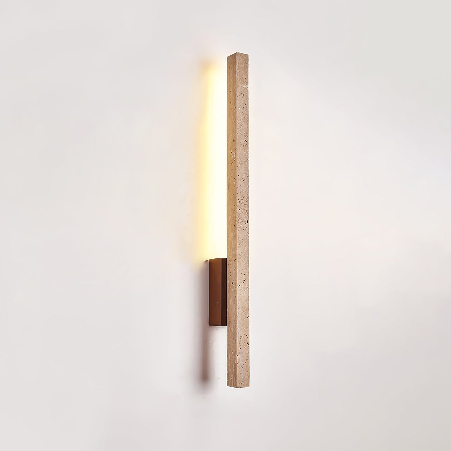 Elyssar - Linear Travertine Stone Wall Light