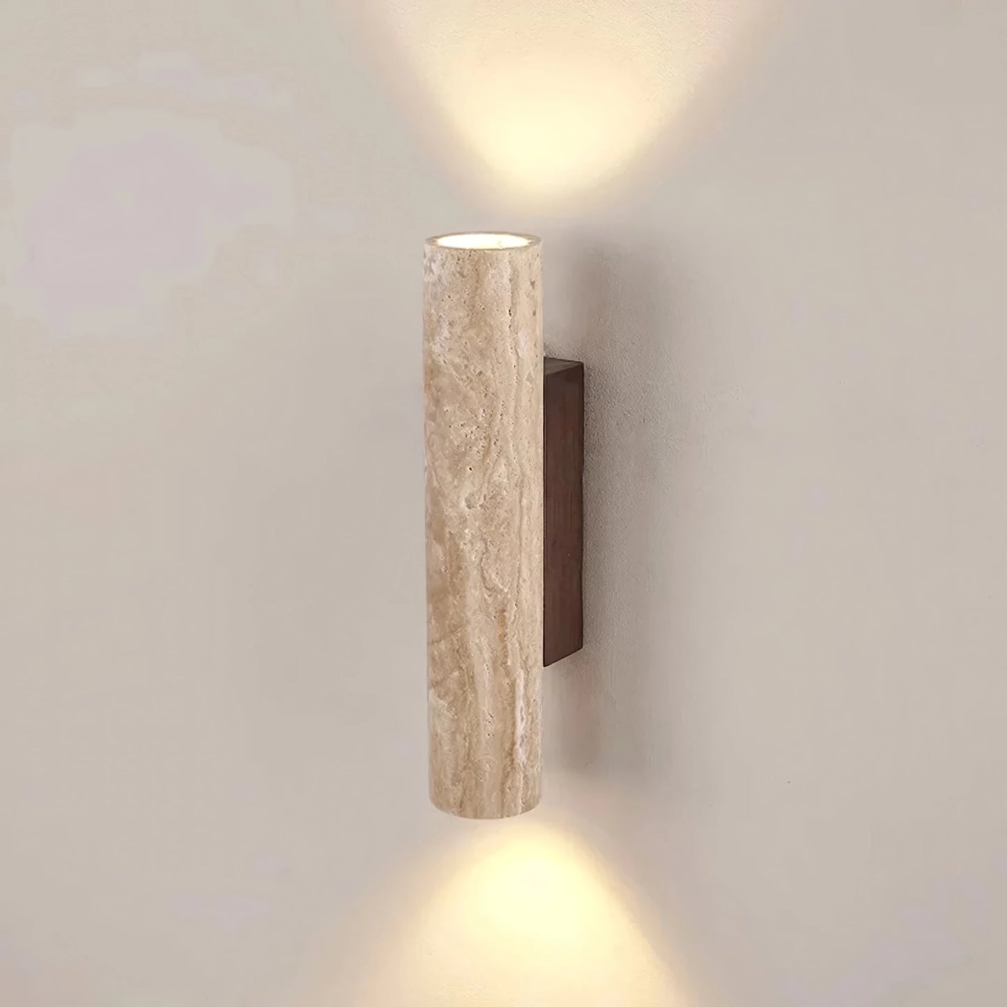 Marbelle – Travertine Stone Wall Sconce