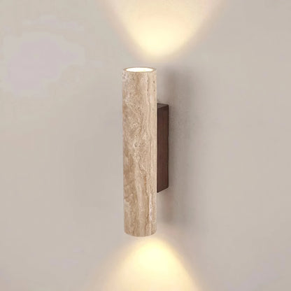 Marbelle – Travertine Stone Wall Sconce
