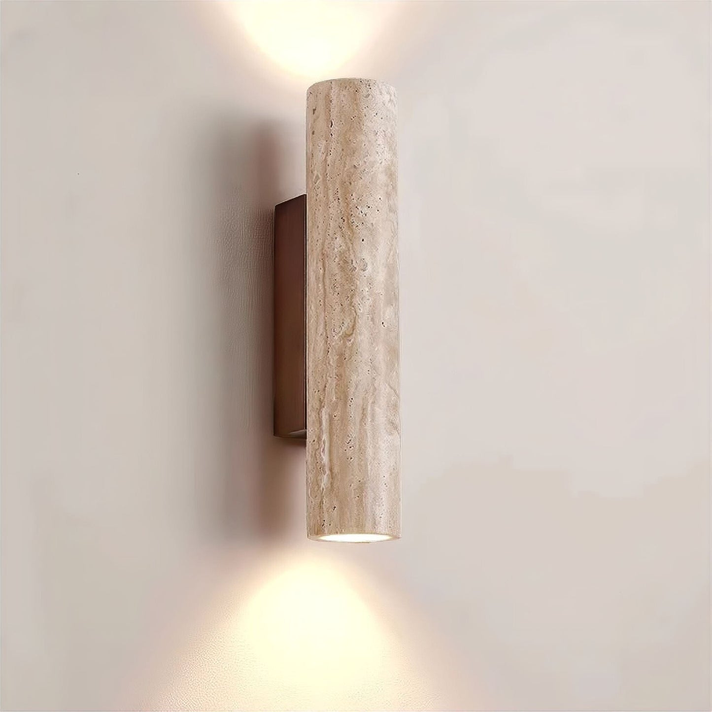 Marbelle – Travertine Stone Wall Sconce