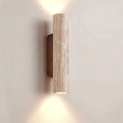 Marbelle – Travertine Stone Wall Sconce