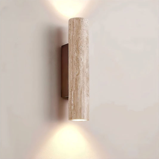 Marbelle – Travertine Stone Wall Sconce