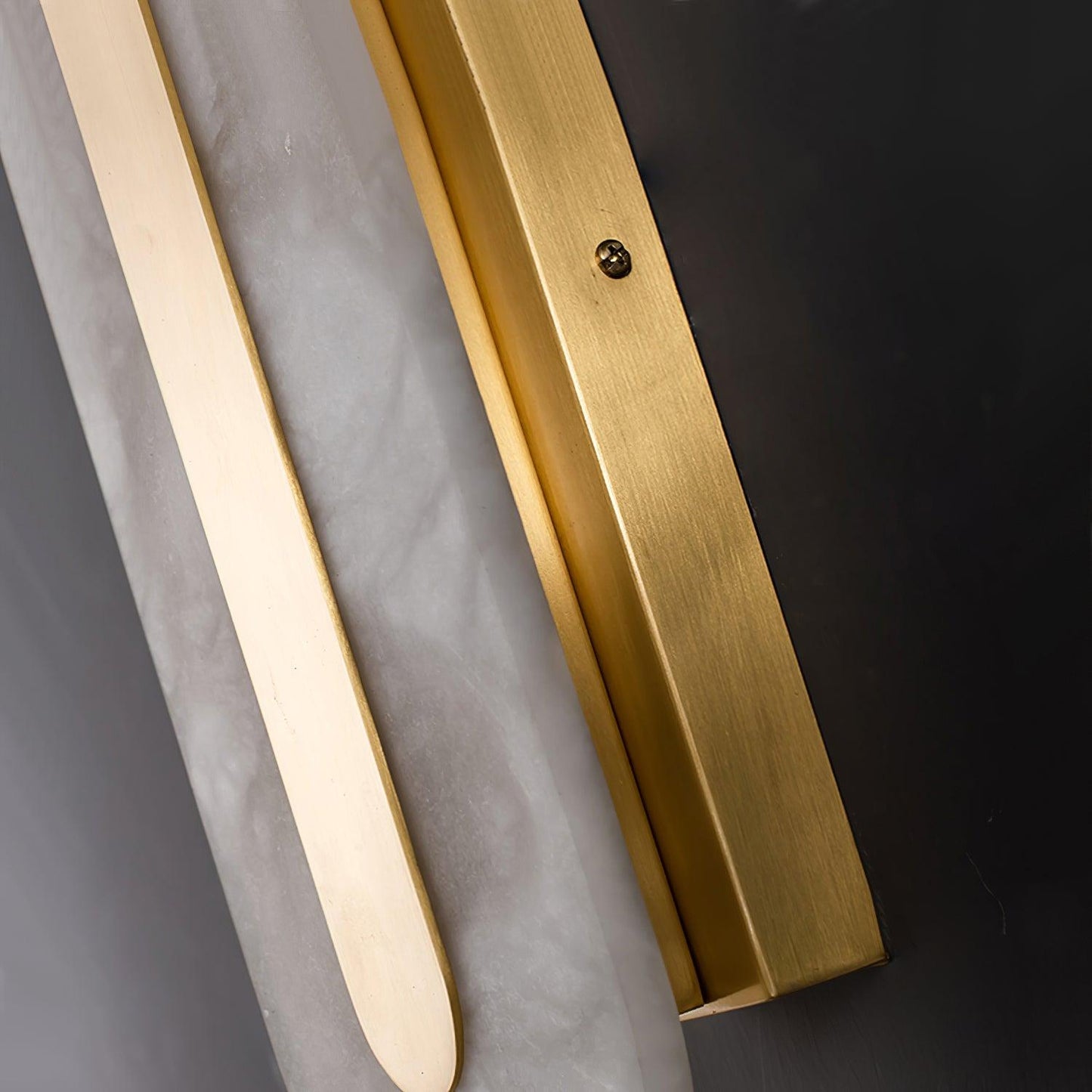 Celeste - Brass Alabaster Wall Light