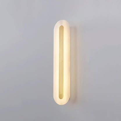 Celeste - Brass Alabaster Wall Light