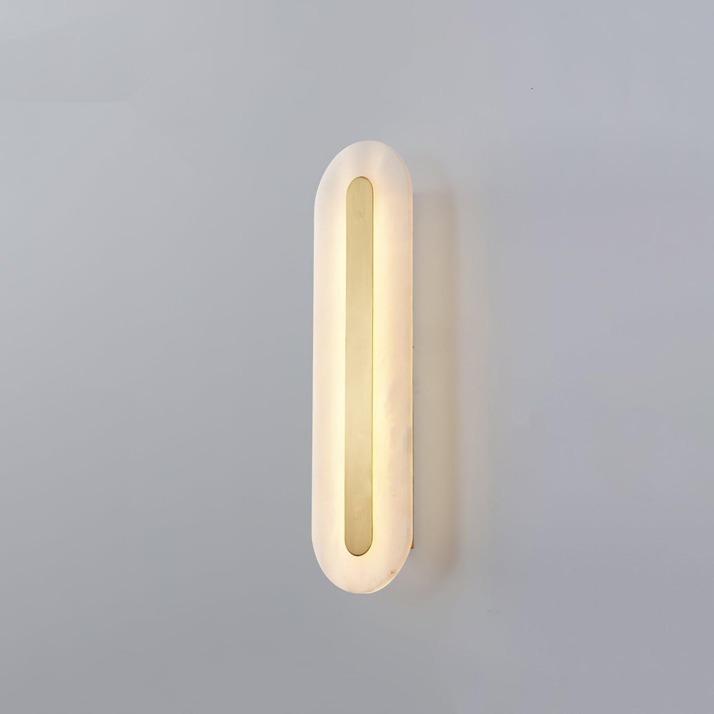 Celeste - Brass Alabaster Wall Light