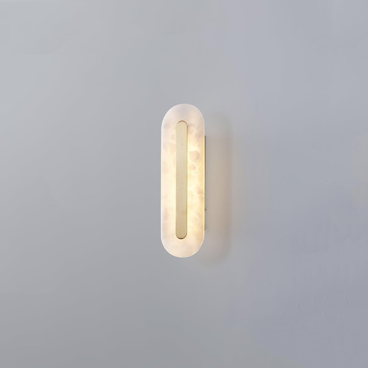 Celeste - Brass Alabaster Wall Light