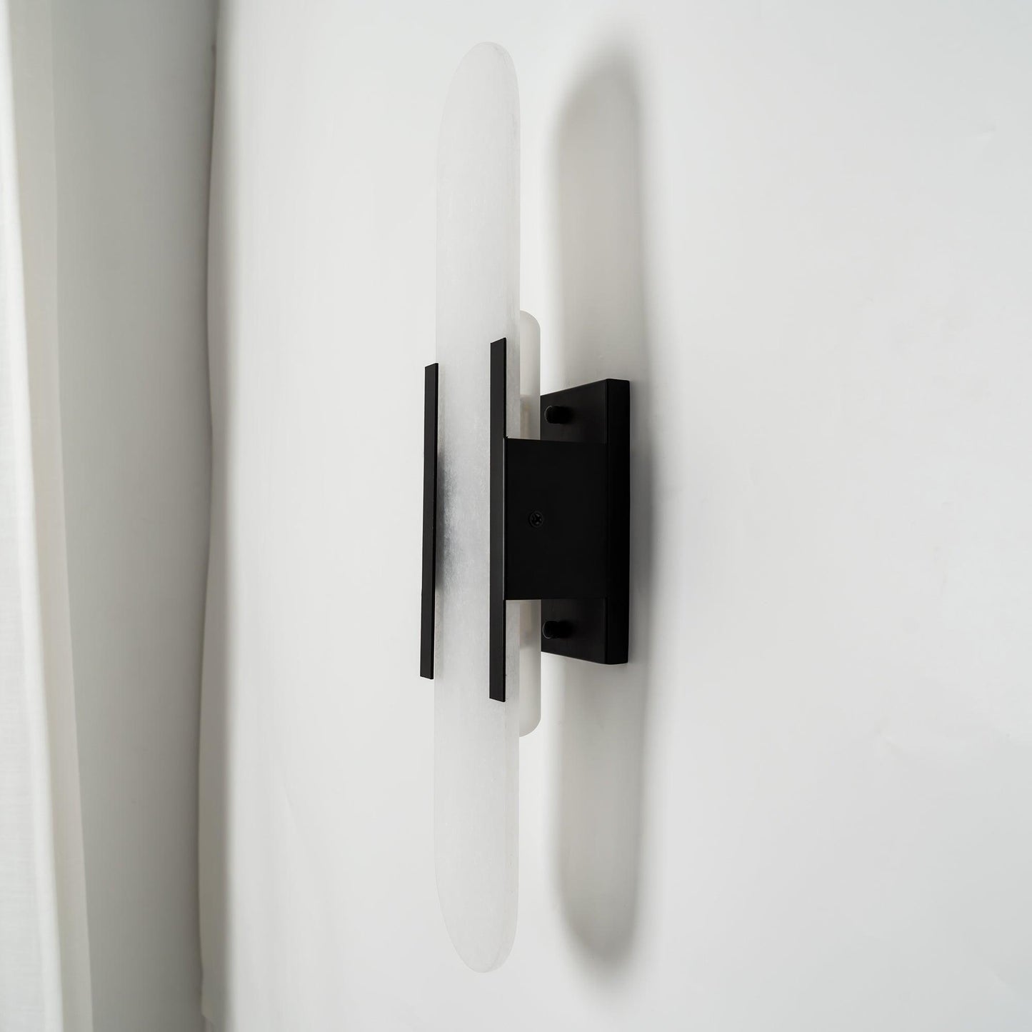 Azelia – Brass Alabaster Stone Wall Light