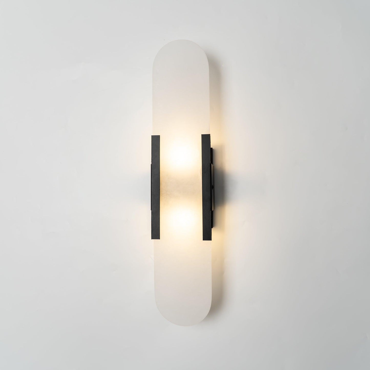 Azelia – Brass Alabaster Stone Wall Light